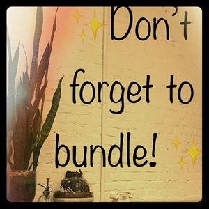**BUNDLE & SAVE 30% OFF BUNDLE OF 3 OR MORE**